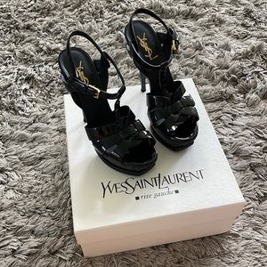 Authentic YSL Tribute Platform Size 37
